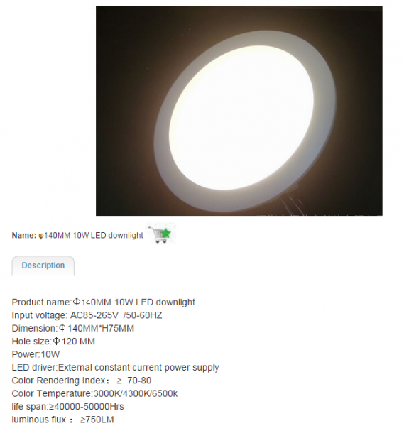 LED DownLighters