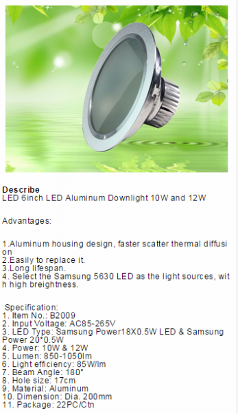 LED DownLighters