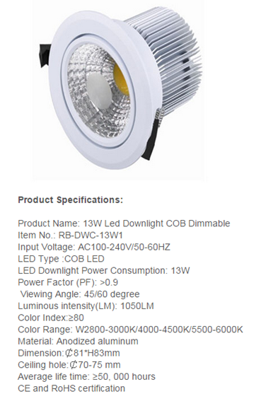 LED DownLighters