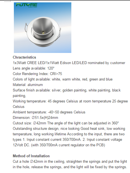 LED DownLighters