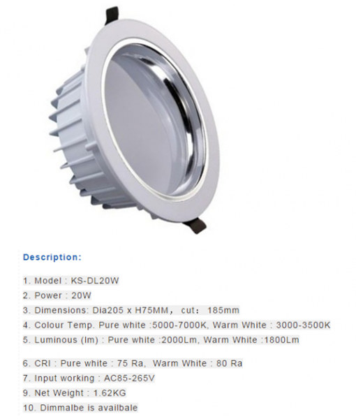 LED DownLighters