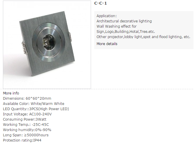 LED DownLighters