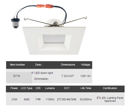 LED DownLighters