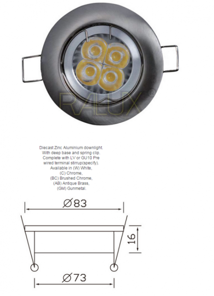 LED DownLighters