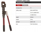 Hydraulic Cutter