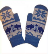 Jacquard Knited Gloves