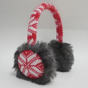 Ladies snowflake earmuff