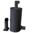 Excavator Exhaust Muffler Silencer