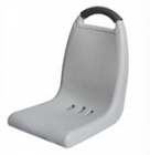 Grey Bus Seat