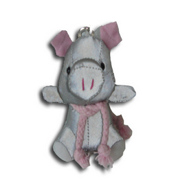 Plush Animal Keychain