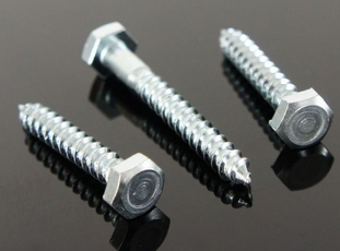 Hex head wood screw