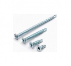 Cross recessed screw