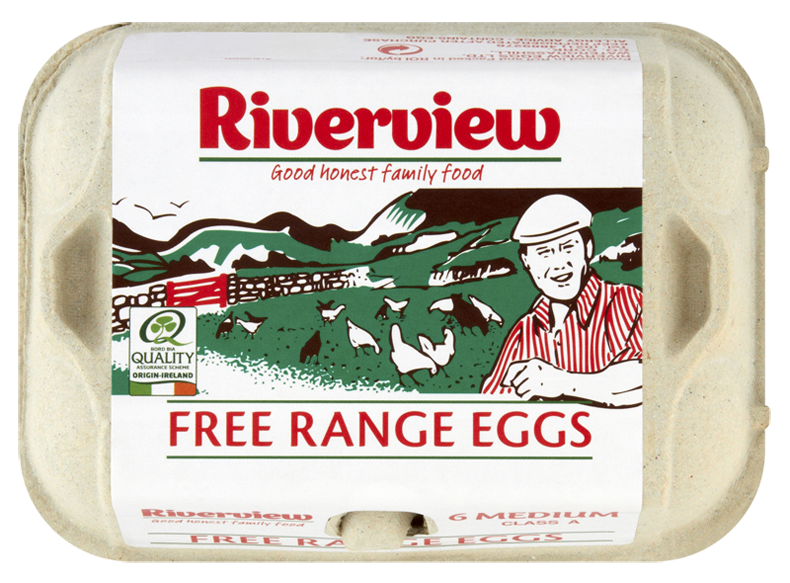 Riverview 6 Egg Medium - Free Range