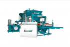 Fully automatic concrete block molding machine