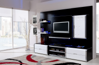 TV UNITS-BIANCO BLACK