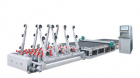 Automatic glass cutting production line