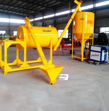 Dry mortar mixer