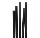 Straight Stirer Straw Black 5.5'' X 1000