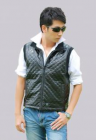 Man's heating leather vest