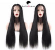 Stock Soft Malaysian Micro Braided Long Straight Full Lace Wigs Human Hair