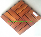 Acacia decking tiles 12 slats-ac12