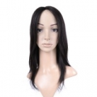 Middle Part Glueless Human Hair Full Lace Wig Brazilian Straight Virgin Hair Wig for Black Women