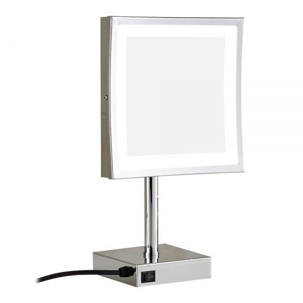 LED table model mirror