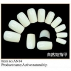 Active natural nail tip