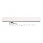 White Straight nail file