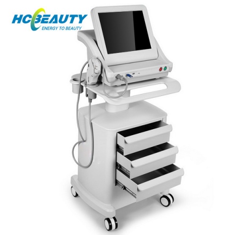 Training guide skin tightening hifu machine from korea