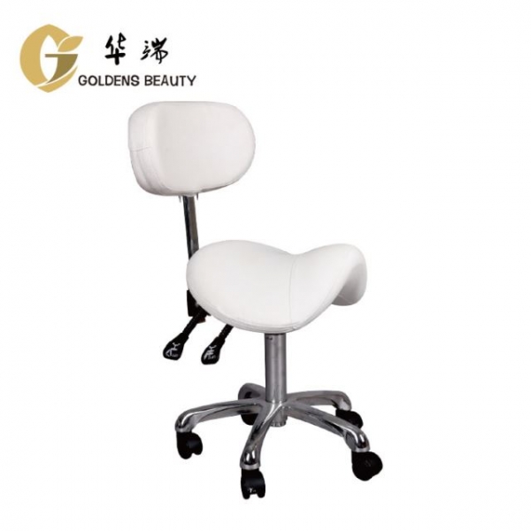 Salon Hydraulic Saddle Stool