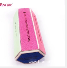 Natural nail shiner 8 way Nail file block