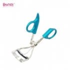 Plastic handle eyelash curler with TPE pad