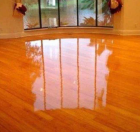 Acrylic floor paint