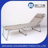 Adjustable Steel Folding Leisure Sun Lounger (R202B)