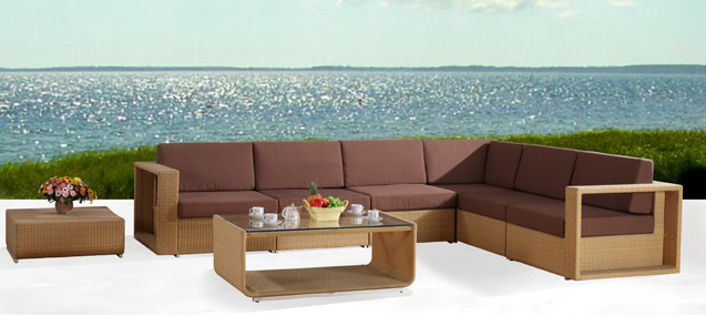 Rattan Sofa(M-2052B)