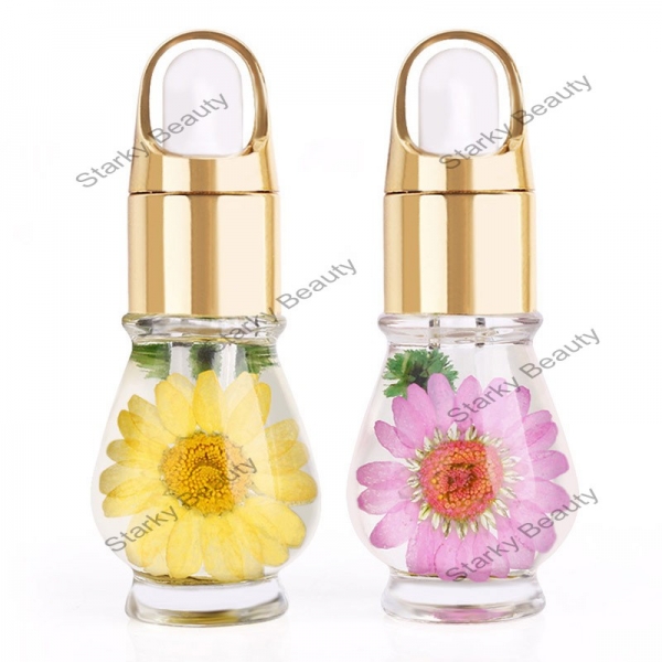 Real flowers perfume nail care products blossom cuticle oil for nails