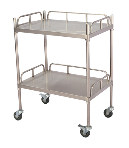 Stainless Steel Treatment Trolley(KJW-SS102)