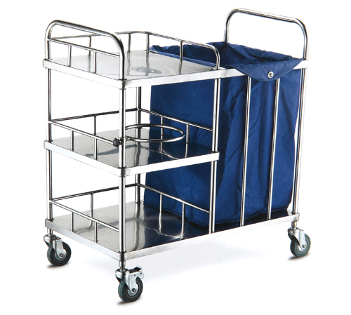 Stainless Steel Nursing Cart(KJW-SS103)