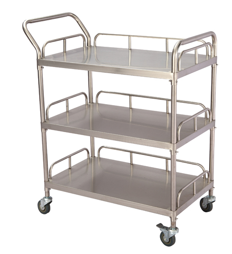 Stainless Steel Treatment Trolley(KJW-SS101)