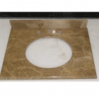 Light Emperador Marble Vanity Top (MV007)