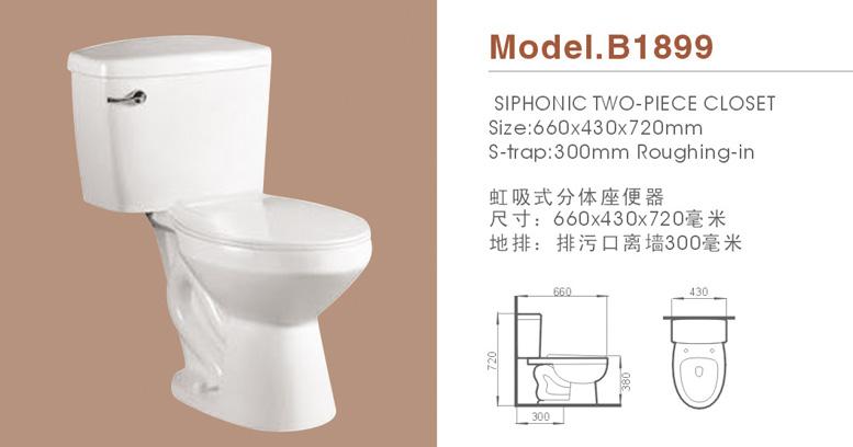 Washdown Two-piece Toilet