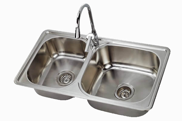 Kitchen 1.75 Bowl Sink (8245R)