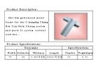 Galvanized Light Steel Keel