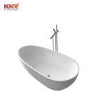 White Matt Solid Surface Bath Tub