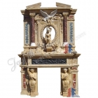 Custom Marble Fireplace Overmantels (FO-121)