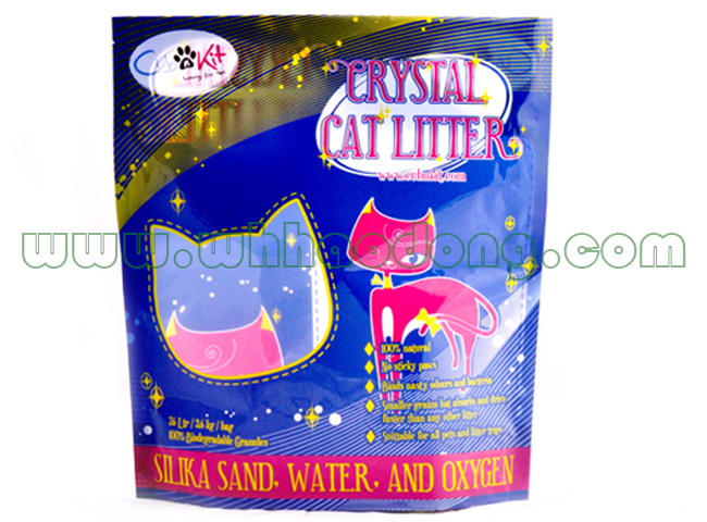 Cat litter plastic packaging