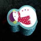 snow man gift box