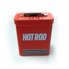 red food tin box