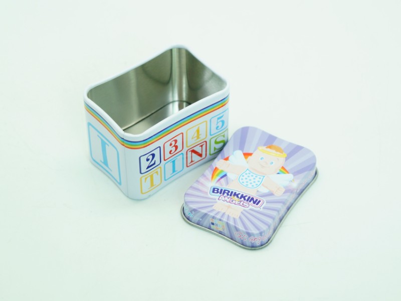 rectangle tin